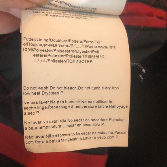 HUGO BOSS navy winter coat size small - Picture 15 of 16